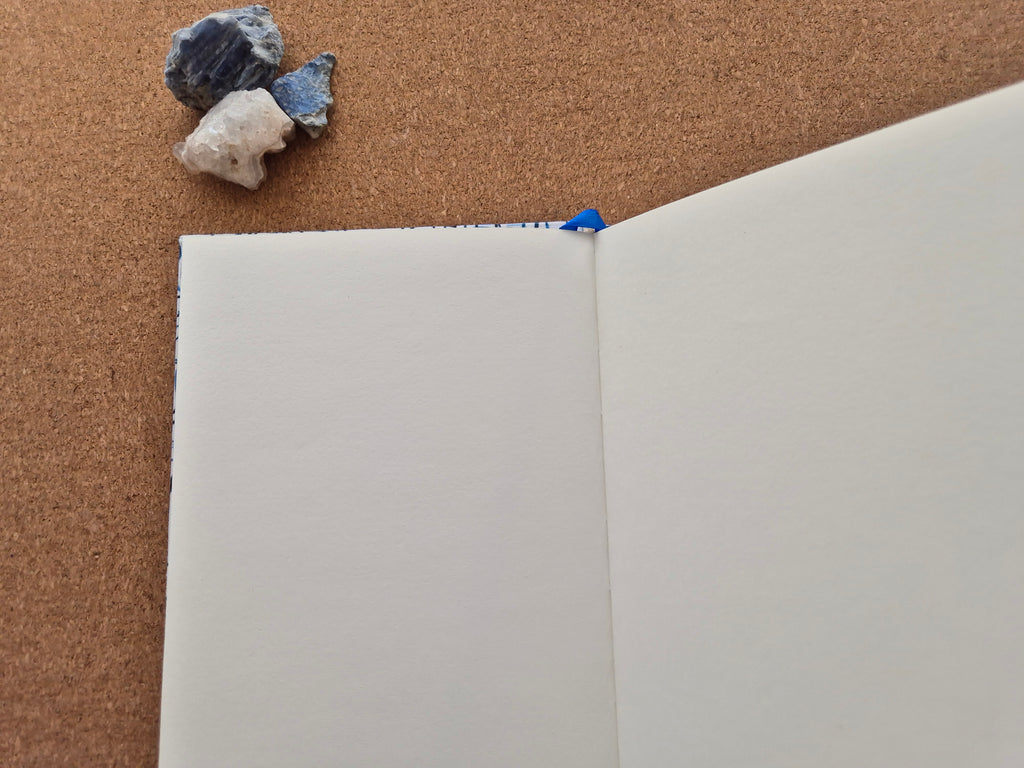 Libreta clásica Mediana / Gatos azul