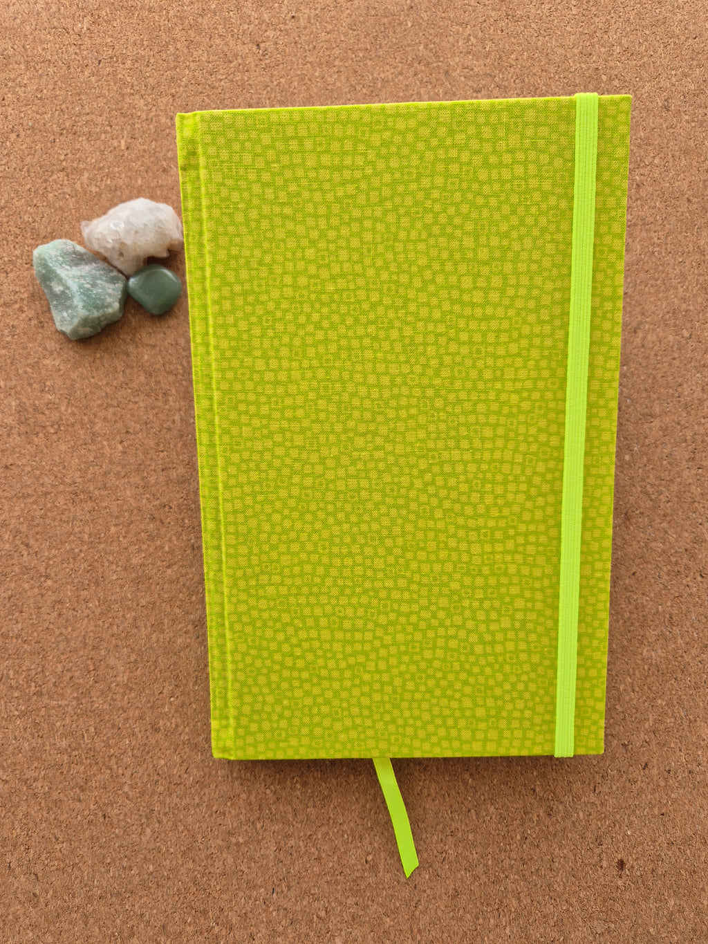 Libreta clásica Mediana /AmarilloVerde amarelo