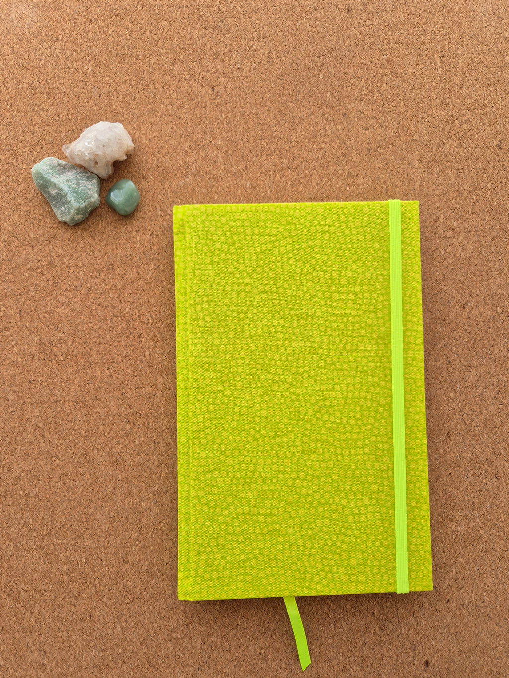 Libreta clásica Mediana /AmarilloVerde amarelo