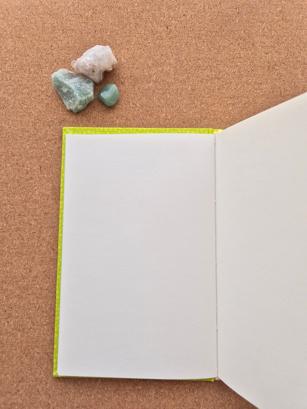 Libreta clásica Mediana /AmarilloVerde amarelo