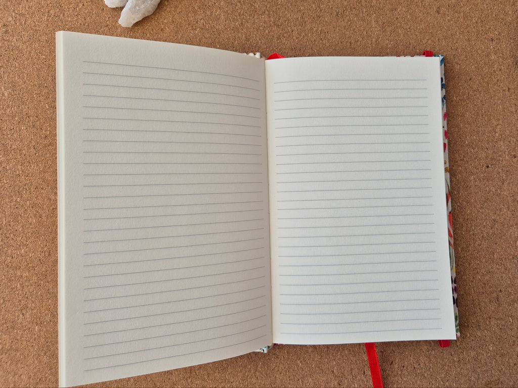 Libreta clásica Mediana / Jardín de flores