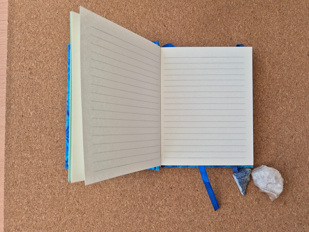Libreta clásica pequeña / Azul