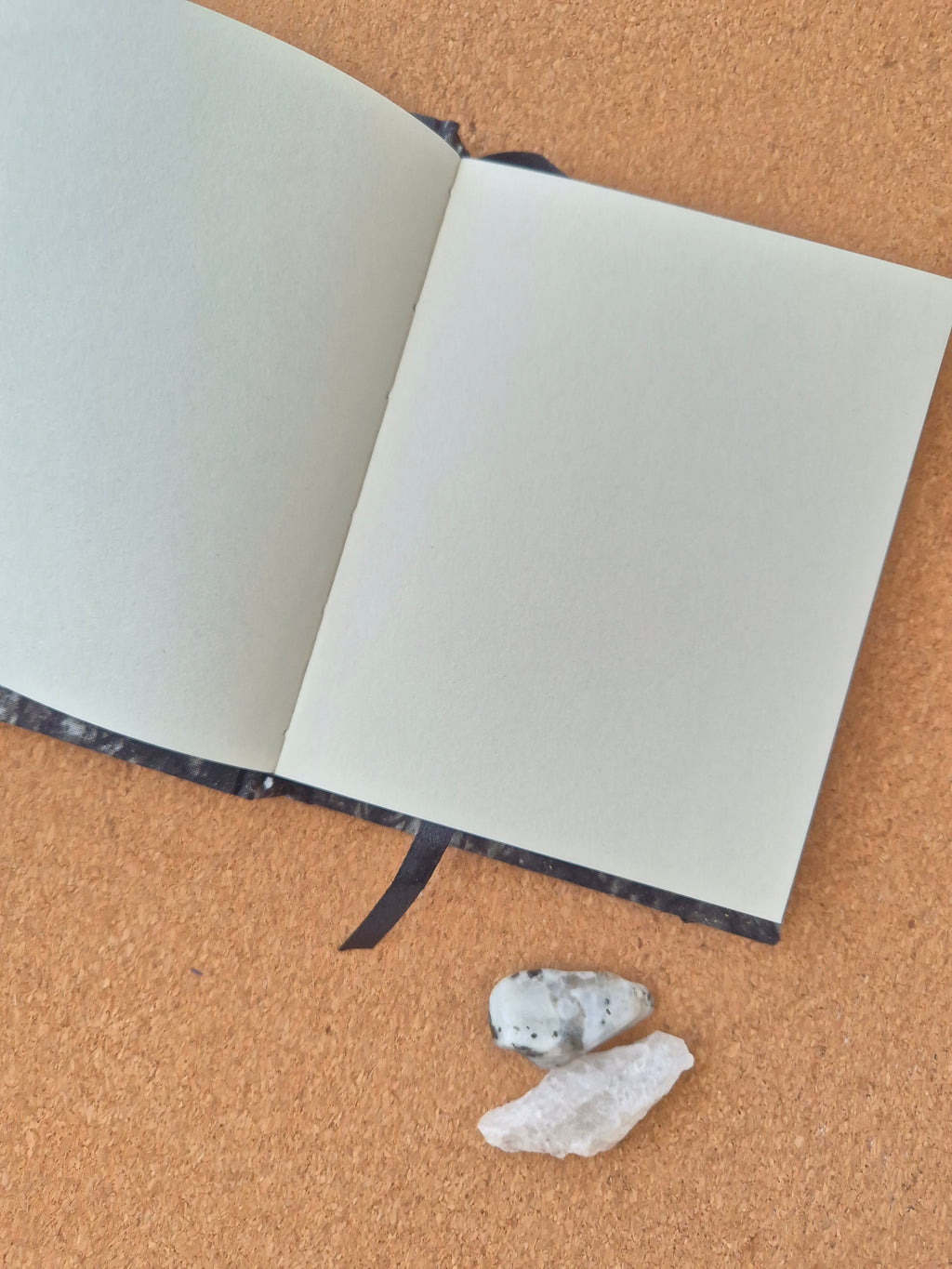 Libreta clásica pequeña / Ramitas negras (hojas lisas)