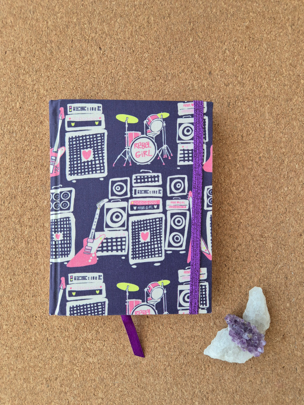Libreta clásica pequeña / Rock Girl
