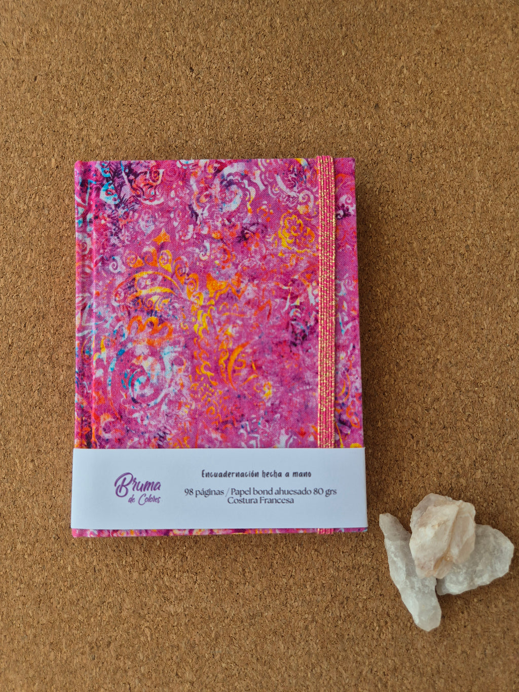 Libreta clásica pequeña / Tribal rosado