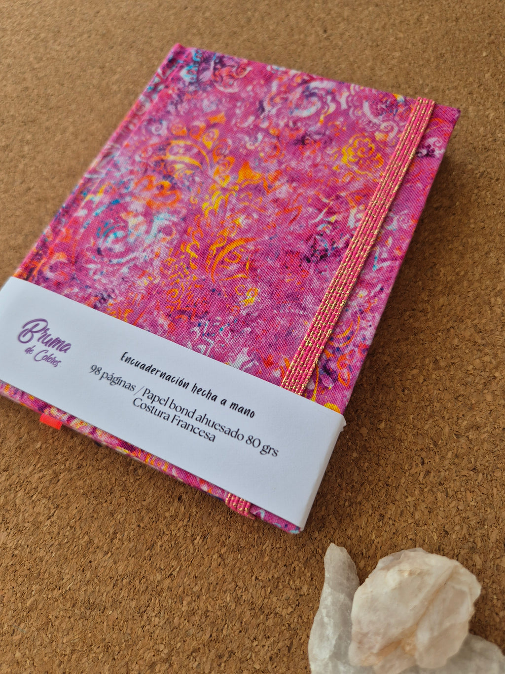 Libreta clásica pequeña / Tribal rosado