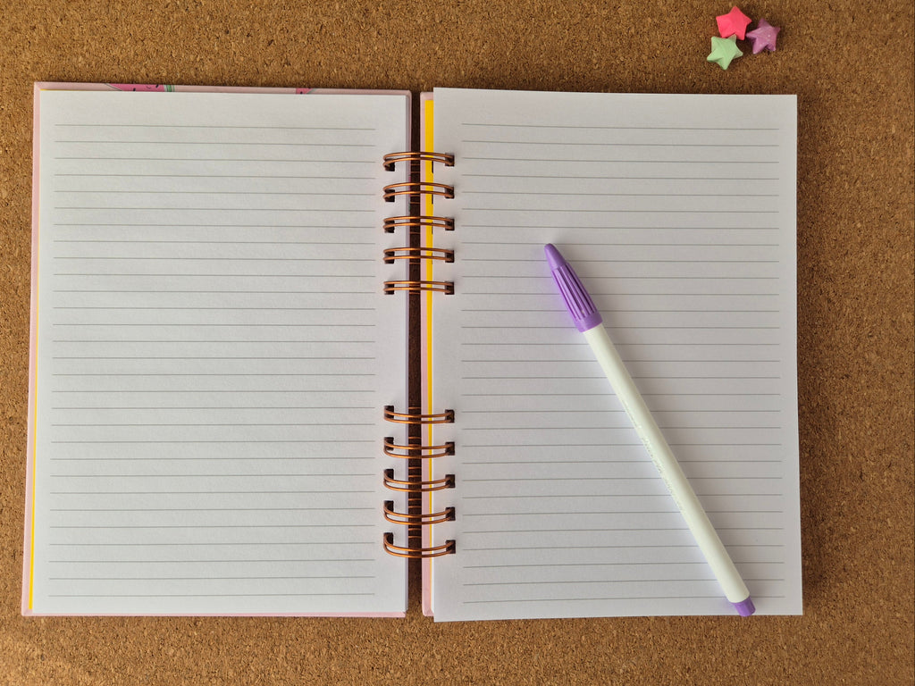 Cuaderno A5 anillado