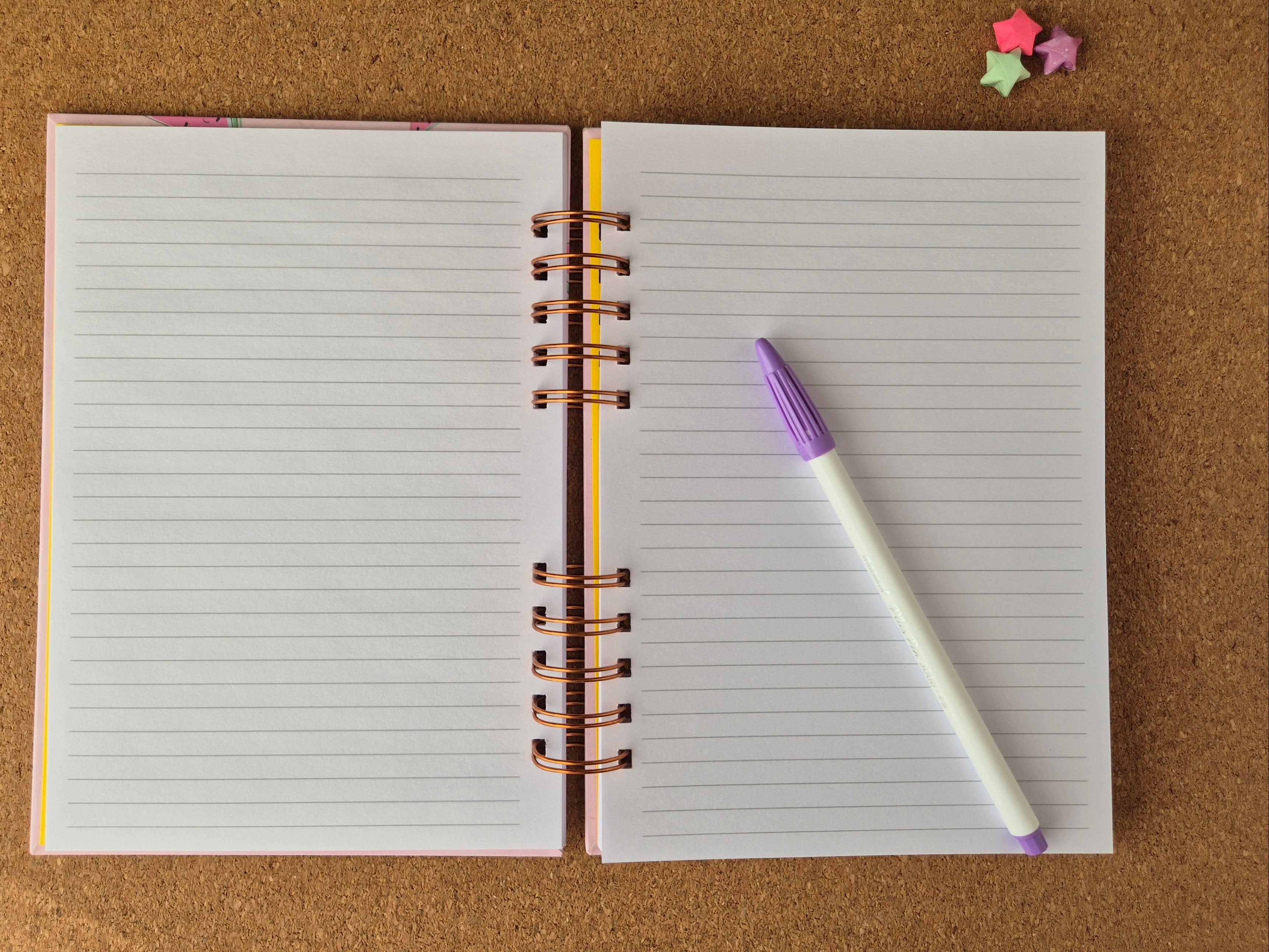 Cuaderno A5 anillado