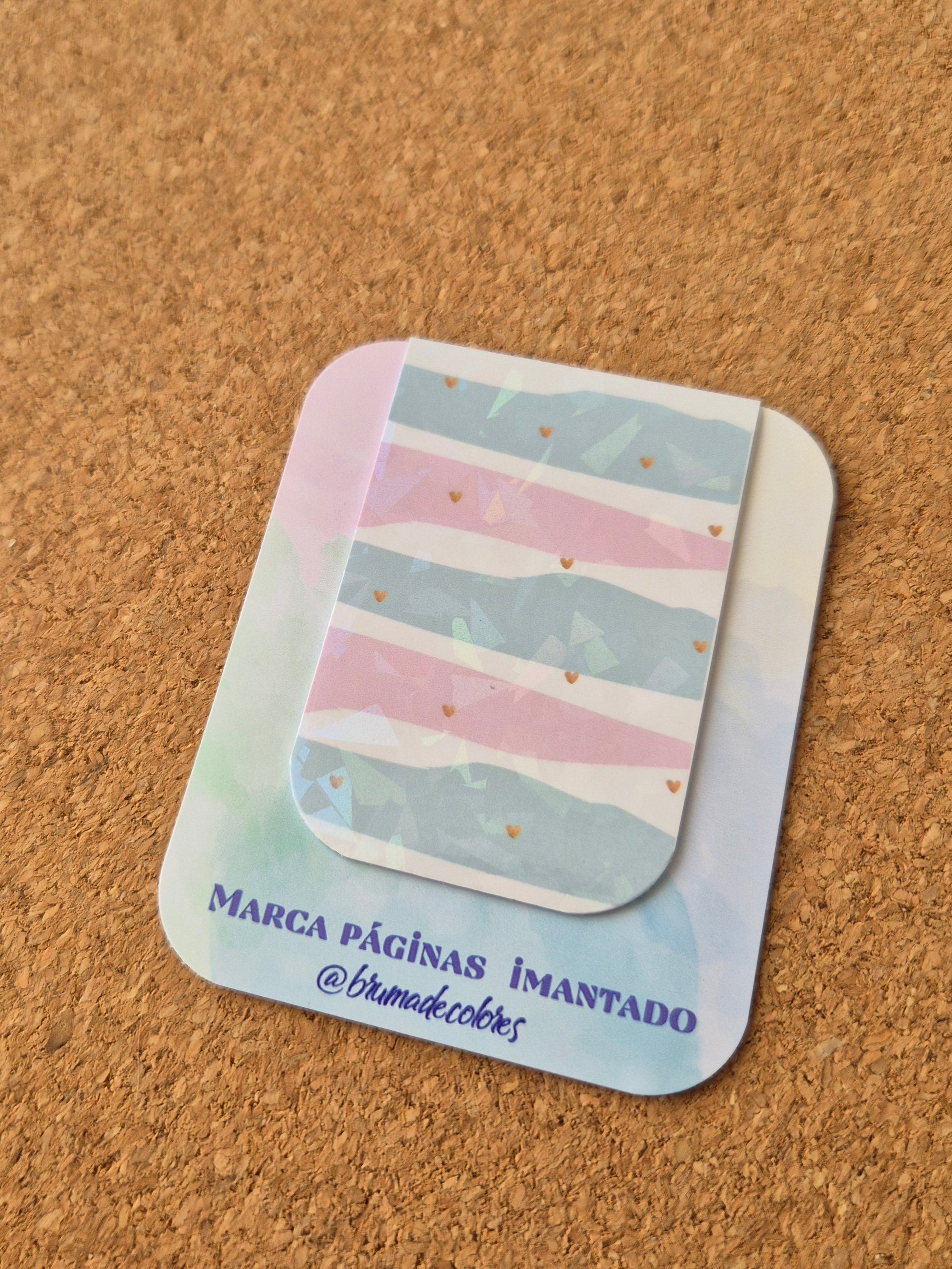 Marcapáginas imantado / Corazones 2