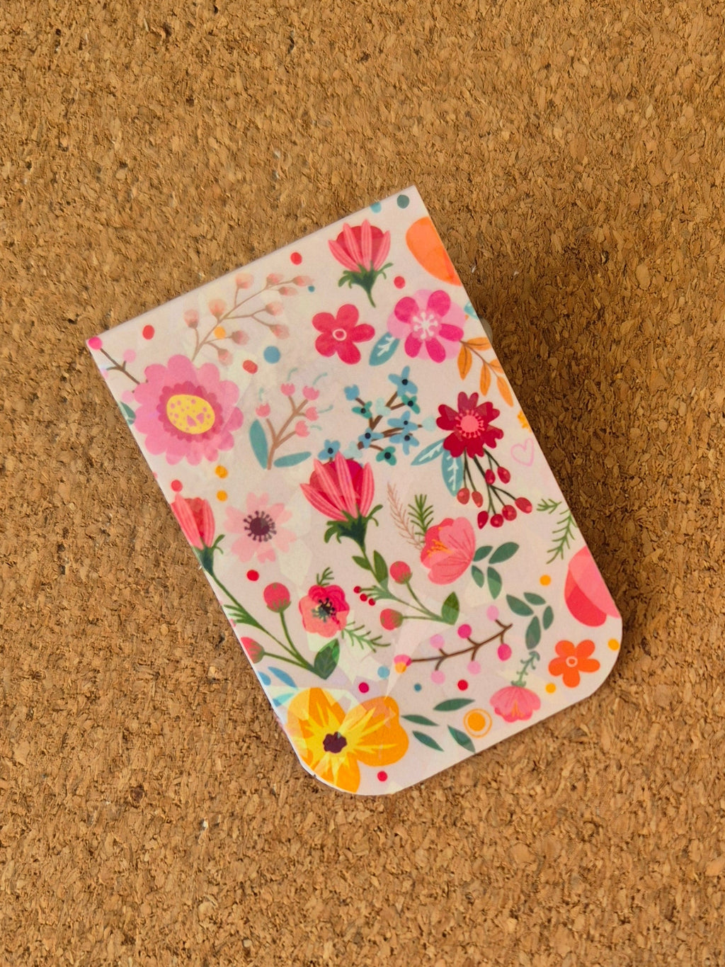 Marcapáginas imantado / Flores del jardín