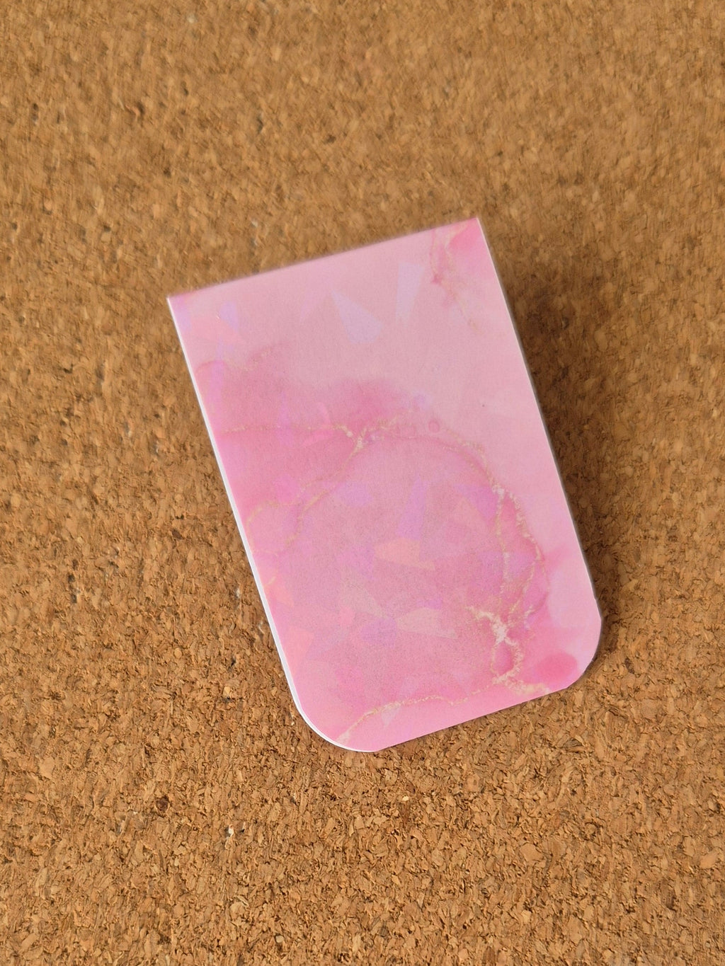 Marcapáginas imantado / Rosa dorado