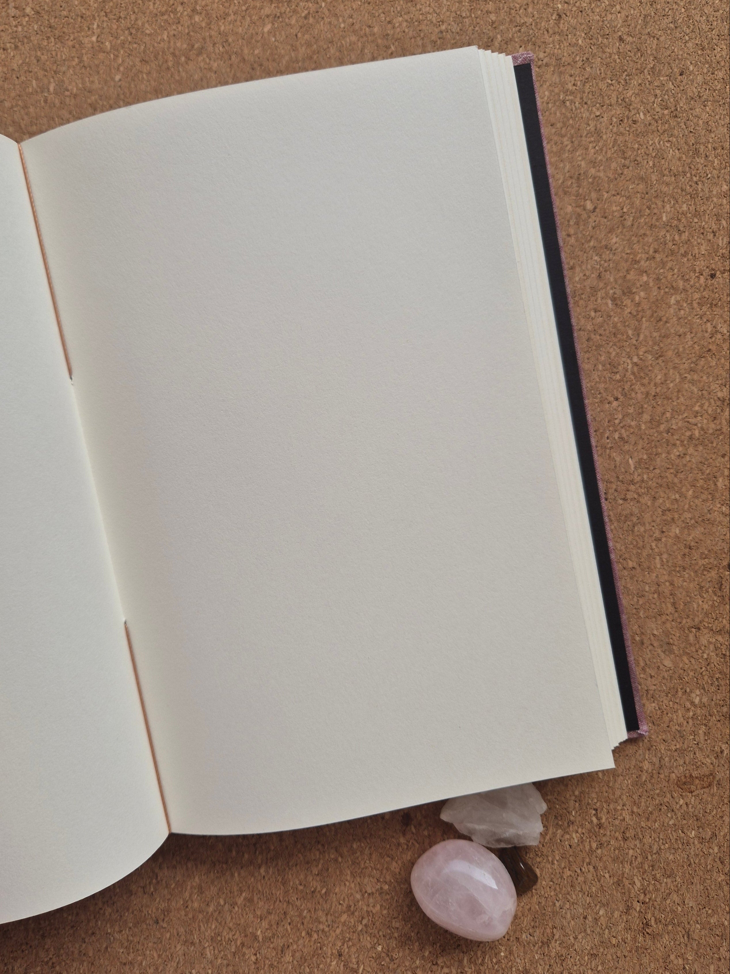 Libreta Mediana Costura de Ojal / Rosa