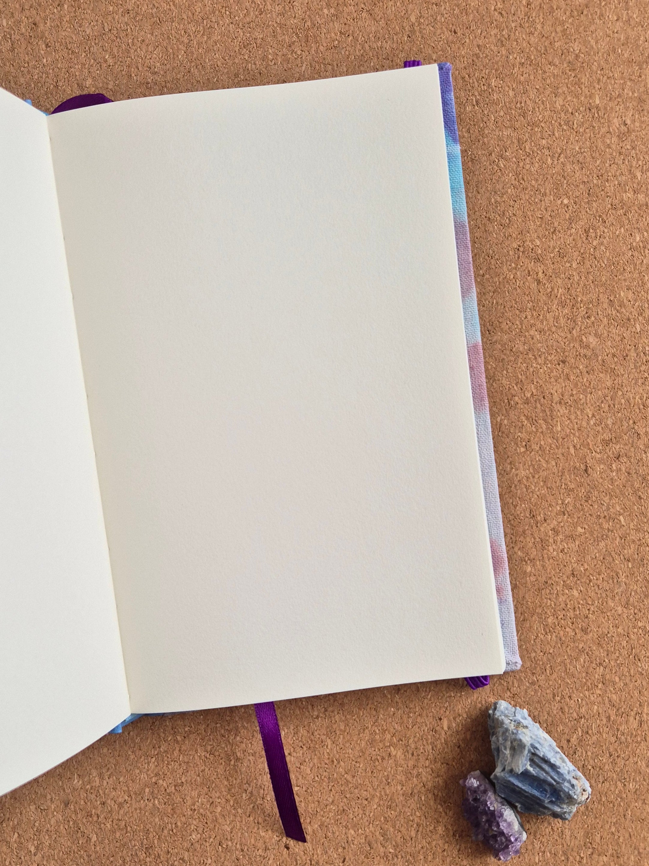 Libreta clásica Mediana / Teñido a mano Círculo
