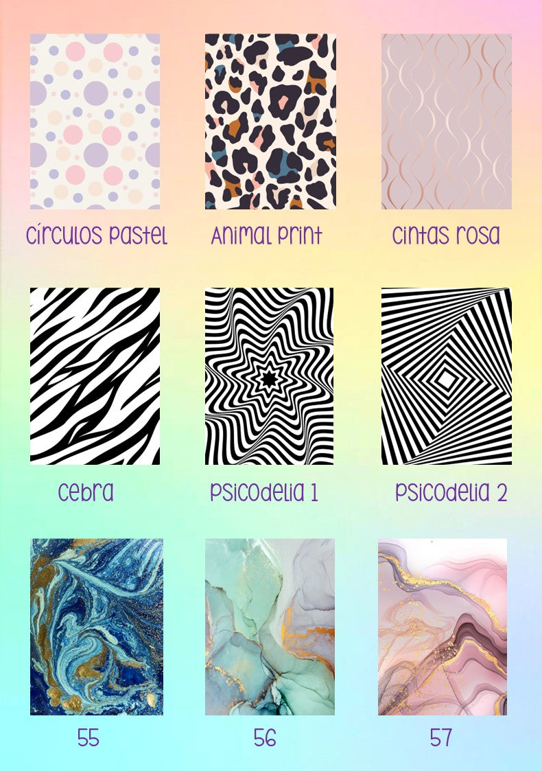 Cuaderno + planner mensual /Elige portada