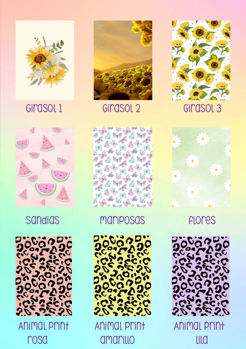 Cuaderno + planner mensual /Elige portada